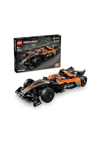 Technic Neom Mclaren Formula E Yarış Arabası 42169-9 Yaş ve Üzeri Çocuklar Için Koleksiyonluk