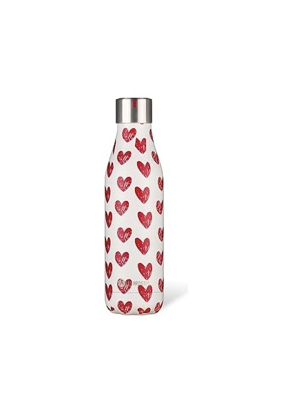 Les Artistes Paris 500ML Çift Katmanlı Paslanmaz Çelik Isı Yalıtımlı Termos Heart | Sızdırmaz, Bpa