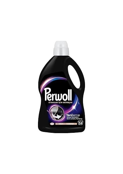 Perwoll Yenileme Siyahlar Için Sıvı Deterjan 54 Yıkama 2.97 Lt