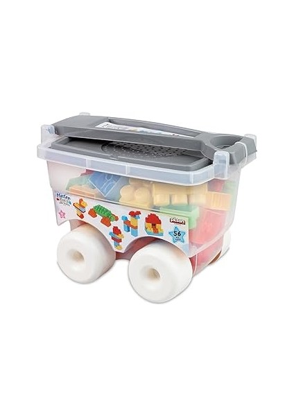 Pilsan Bloklar Trolley 56 Parça