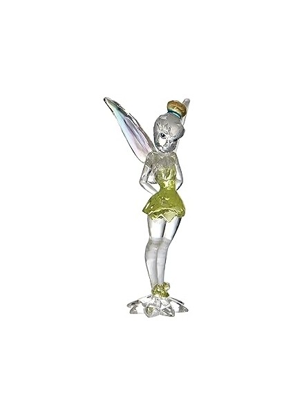 Enesco Facets Koleksiyonu - Tinker Bell Standing, 9,5 cm Yükseklik, Yeşil