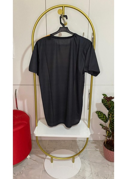 Mikro Kumaş Beyaz Sarı-Kırmızı Tasarım Tişört modelleri