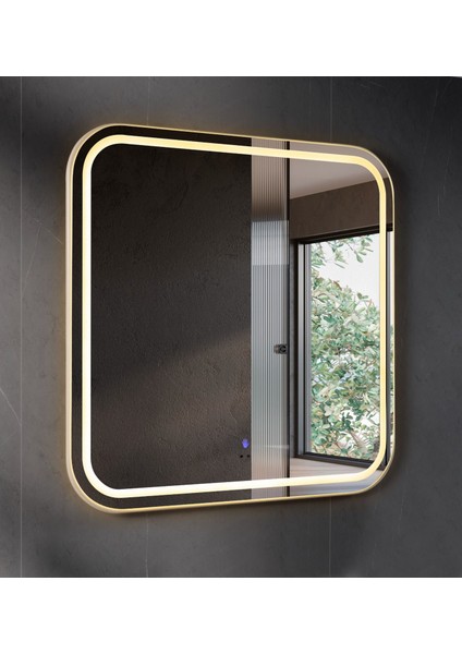 Sanal Glass Hareket Sensörlü Ledli Dekoratif Banyo/salon ve Makyaj Aynası (Madrid) fiyatları