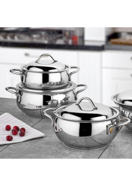 Gülsan Irem 8 Parça Tencere Seti modelleri