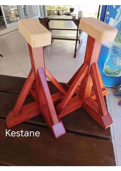 Cimnastik Ağır Amut/ağır Geçiş Ahşap Bar 2 Adet