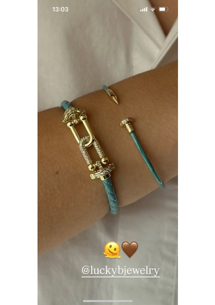 Mavi Gold Deri, Çelik Bileklik fiyatları