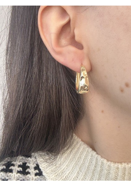 Ezme Model Gold Küpe modelleri