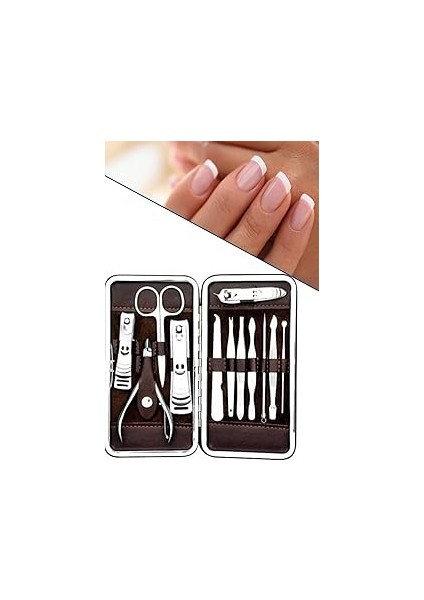 Mobee Starmax Manikür Pedikür Seti 13 Parça Çantalı Bakım Tırnak 1410