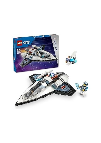 City Yıldızlararası Uzay Gemisi 60430-6 Yaş ve Üzeri Kız ve Erkek Çocukları Için Astronot