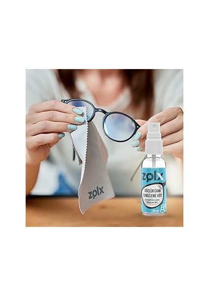 Zolx 30ML Gözlük Camı Temizleme Kiti