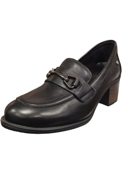 D25KA-3405 Kalın Topuk Klasik Kadın Deri Ayakkabı fiyatları