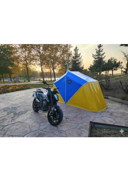 Motorsiklet Branda Garajı (Küçük Boy) 105*150*300SU Geçirmez fırsatları