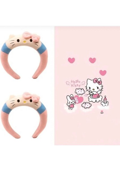 Hello Kitty Peluş Taç Saç Bandı