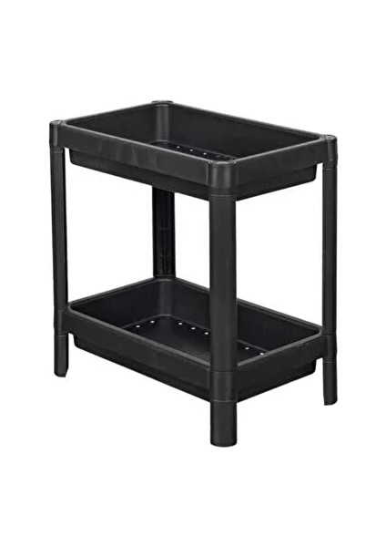 2 Katlı Plastik Baharatlık ve Kahve Düzenleyici | Tezgah Üstü Mutfak Organizer Raf fiyatları