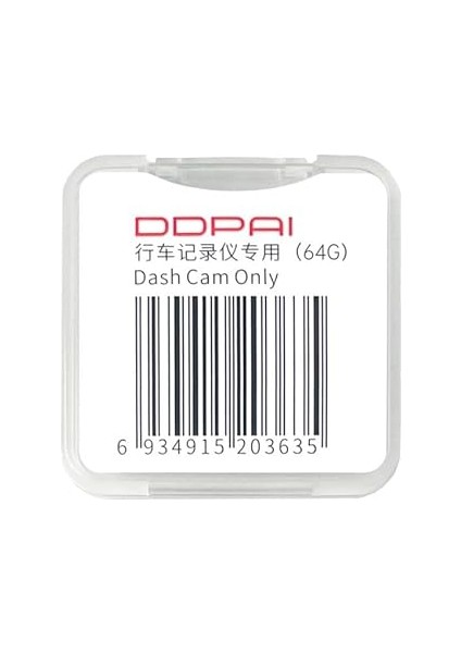 Ddpai 64GB Hafıza Kartı