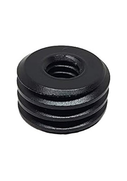 Ayex 1/4 Inç Tripod Vidasını 5/8 Inçe Dönüştürücü Vida Adaptörü Siyah