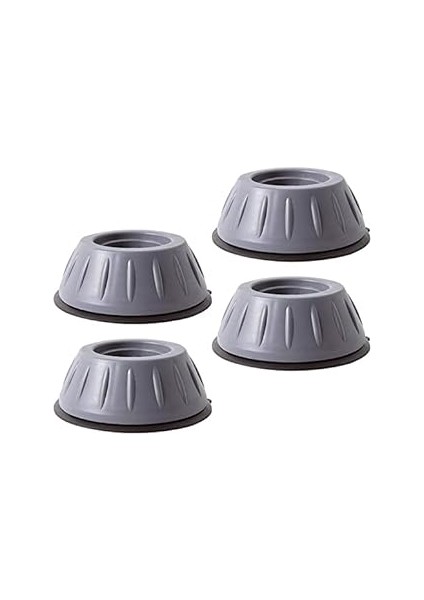 Titreşim Gürültü Önleyici Çamaşır Kurutma Makinesi Için Çamaşır Makinesi Ayak Stoperi Gri̇ 4 Lü Set