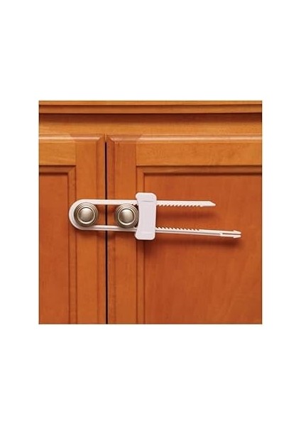 Bosphorus Homi Rayli Çekmece Dolap Ki̇li̇di̇ Çocuk Güvenli̇k Koruma Ki̇li̇t 2 Adet 22X4X0,4CM