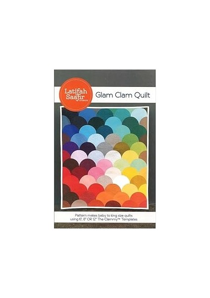 Latifah Saafir Glam Clam Yorgan Deseni, Çok Renkli