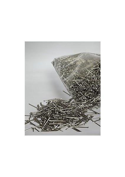 Gürbüz Filografi Nikel Renkli Top Başlı 250 Gram Filografi Çivisi