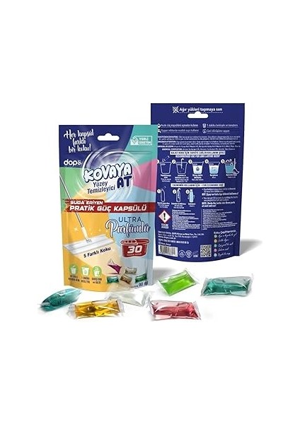 Dops Yüzey Temizleme Kapsülü 15 Karışık Parfümlü