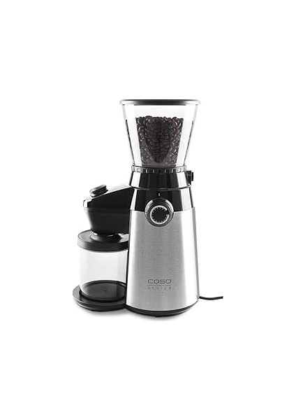 Caso Barista Flavour, Elektrik Design-Kahve Öğütücü, Öğütme Derecesi 15 Kademeli Ayarlanabilir, Kon