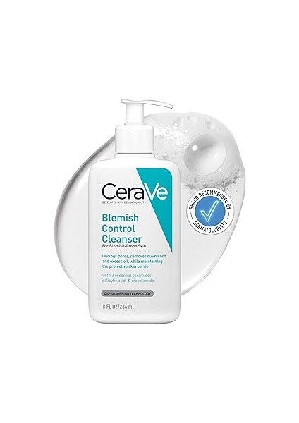 Yağlı ve Düzensiz Ciltler Için Yüz Temizleme Jeli 236 ml