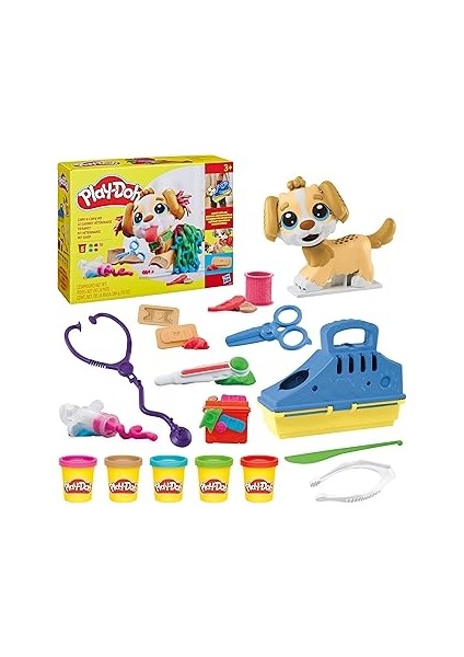 Play-Doh Care'n Carry Vet Oyun Hamur Seti