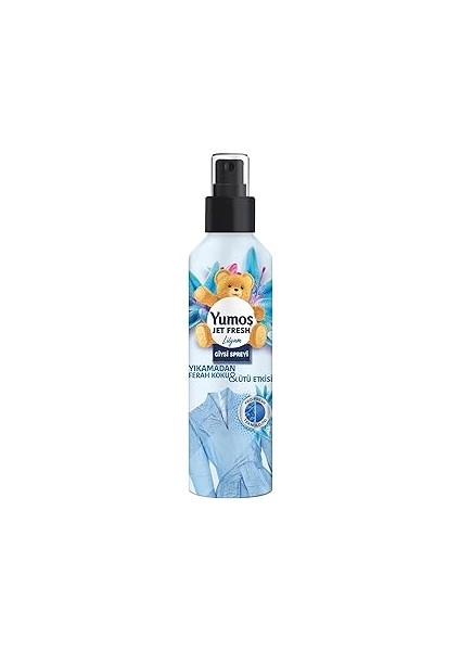 Yumoş Jetfresh Giysi Spreyi Lilyum 200 ml