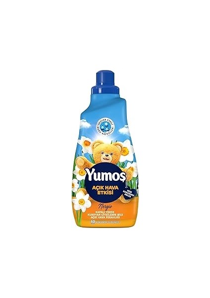 Yumoş Açık Hava Etkisi Konsantre Çamaşır Yumuşatıcısı Nergis 1440 ml 60 Yıkama