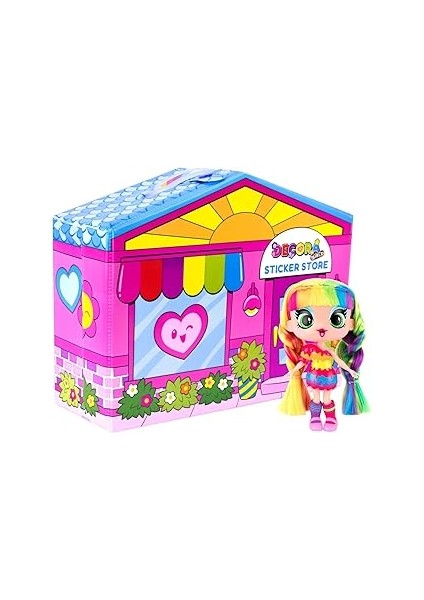Decora Girlz 15 cm Bebek ve Oyun Seti