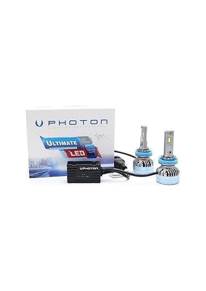 Photon 19000 Lumens Ultimate H8/H9/H11/H16 12-24V LED Headlight