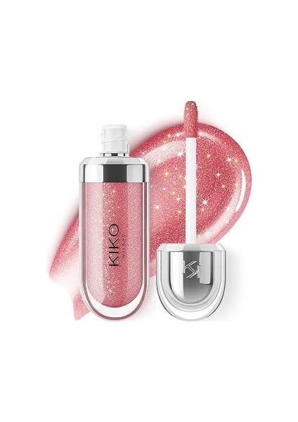 Kiko Milano Dudak Parlatıcısı - 3D Hydra Lip Gloss - 17 Pearly Mauve - Besleyici ve Nemlendirici