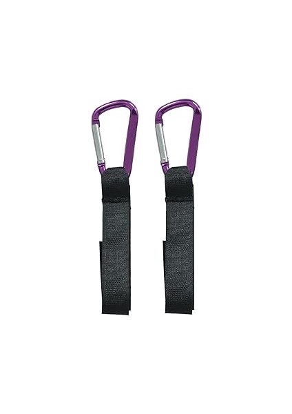 Tarix Puset Kancası Bebek Arabası Askı Aparatı 2'li (Mor)