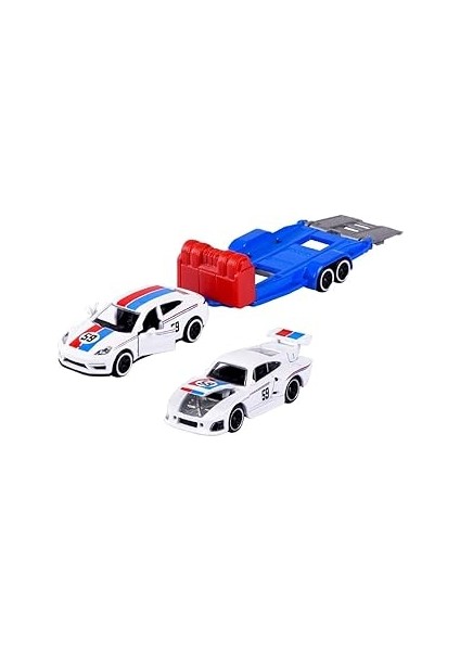 Majorette Porsche Motorsport Race Trailer Porsche Panamera + 935 K3