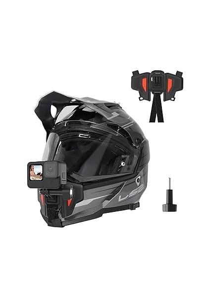 Telesin Motosiklet Kaskı Hero 11, 10, 9, 8, 7, 6, X3, One X2, One X, One X, Osmo