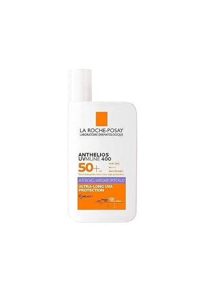 La Roche-Posay Anthelios Uvmune 400 Anti-Dark Spots Fluid SPF50+ Yüz Güneş Kremi 50 ml