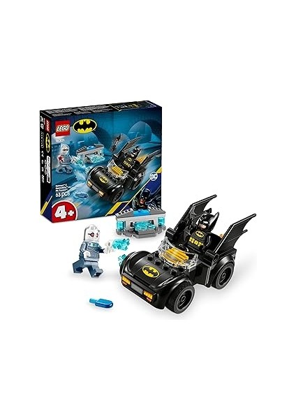 Batman: Batman ve Batmobile, Mr. Freeze’e Karşı 76301-4 Yaş ve Üzeri Süper Kahraman Seven Ç