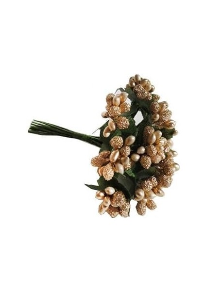 Benim Marifetlerim - Yapay Çiçek Altın Çiçek Cipso 1 Demet