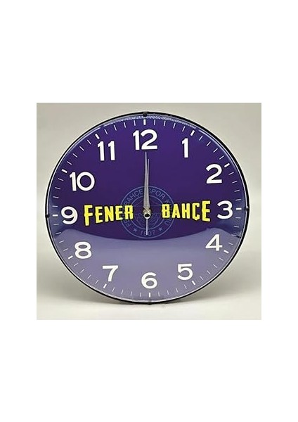 Fenerbahçe Lisanslı Duvar Saati Yazılı