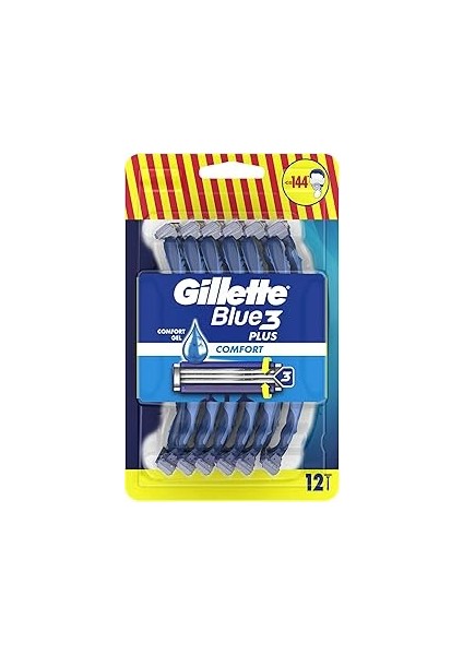 Blue3 Tıraş Bıçağı 12'li