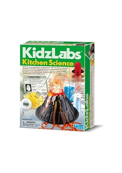 4m Mutfak Bilim Deney Seti