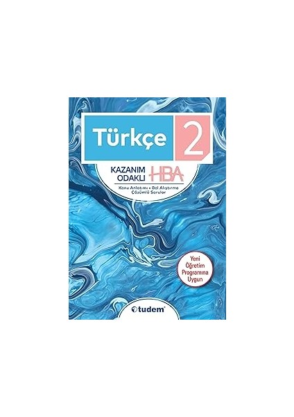 2. Sınıf Türkçe Kazanım Odaklı Hba Tudem Yayınları
