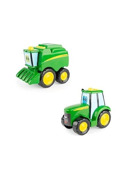 John Deere Tomy Fonksiyonlu Traktör Johnny ve Biçerdöver Corey