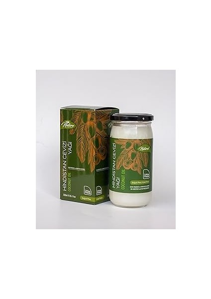 Las Frutas Doğal Soğuk Sıkım Hindistan Cevizi Yağı 330ML