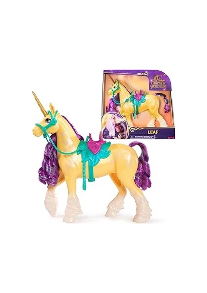 Academy Tek Boynuzlu At Leaf, Popüler Netflix Dizisindeki Ava'nın Yaklaşık 28 cm Tek Boynuz