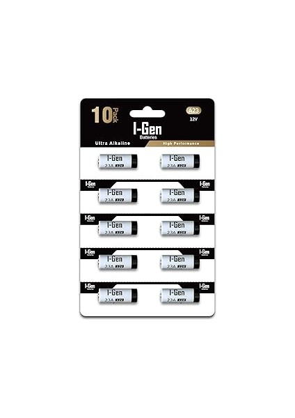 I-Gen 23A Pil 10'lu Paket 12V MN21 Pi̇l (A23 / 23A / V23GA / LRV08 / 8LR932)