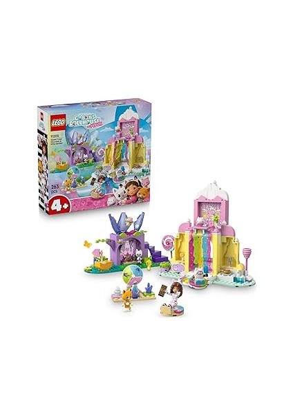 Gabby’s Dollhouse Tatlı Şekerleme Dağı ve Kedi Bahçesi 11205-4 Yaş ve Üzeri Çocuklar Için Kedi
