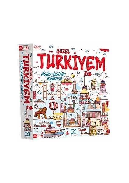 Ca Games Güzel Türkiyem Kutu Oyunu CA5160