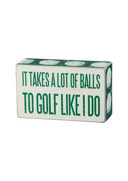 Primitives By Kathy Kutu Işareti - Lot Of Top, 12,7 x 7,6 Cm, Beyaz, Camgöbeği